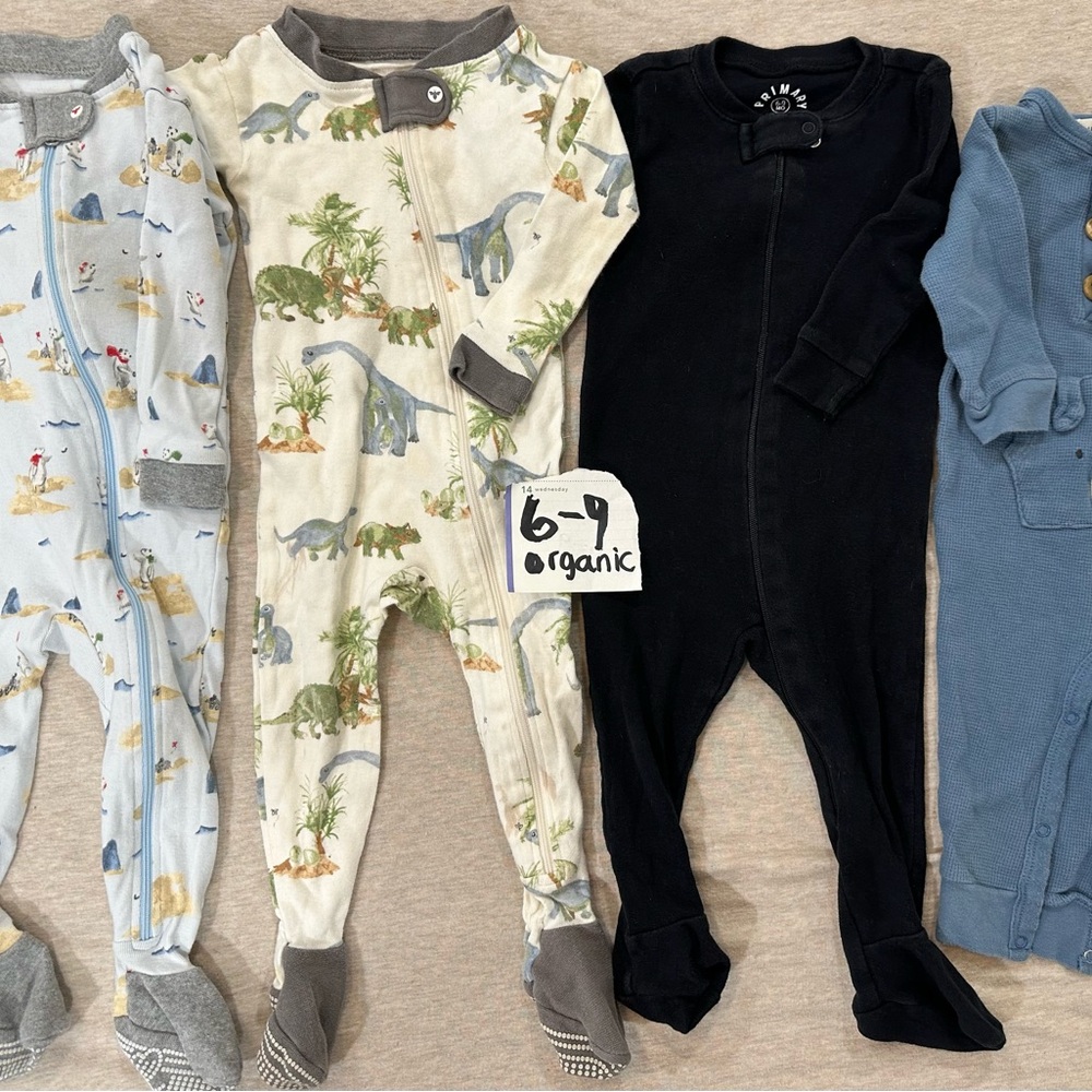 All organic baby boy bundle of clothes 6-9 months